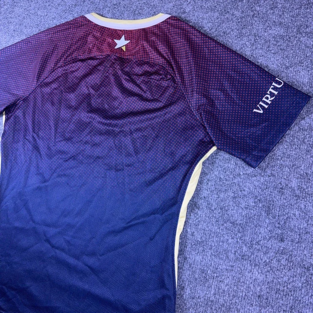 Nike NC Courage NWSL Soccer Jersey Womens Medium Navy Burgundy Continental